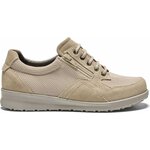 New Feet naisten kävelykenkä vetoketjulla Beige