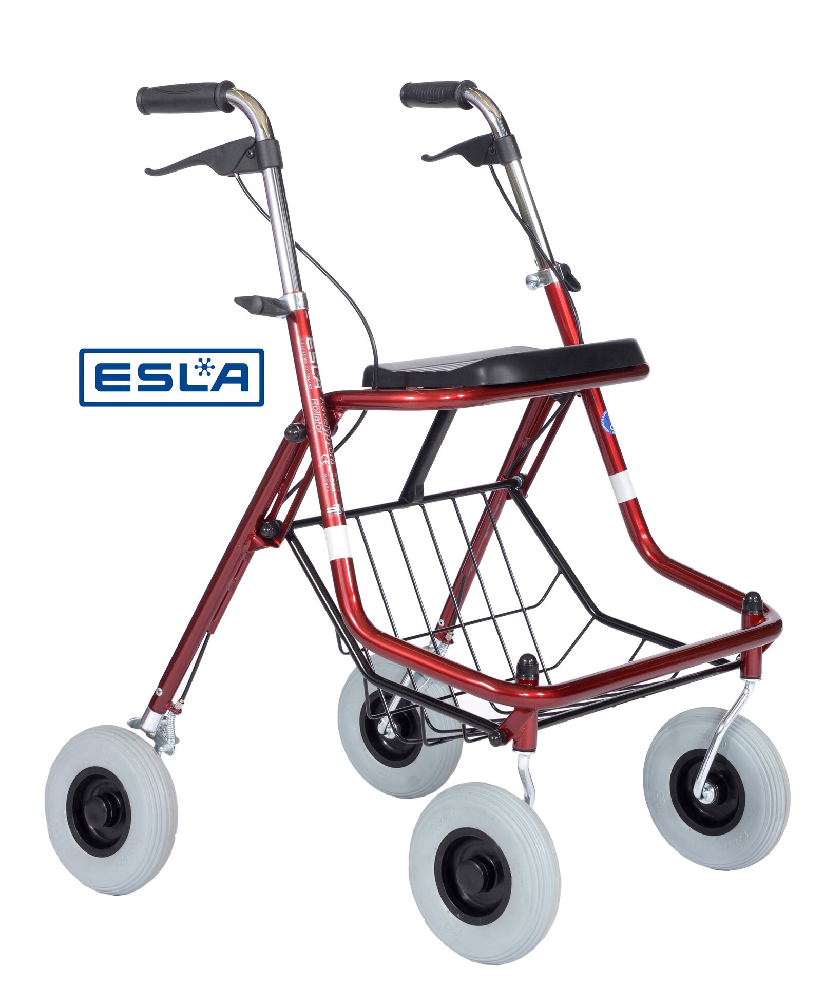 ESLA kävelypyörä Punainen