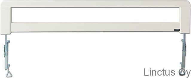 Kiteen huonekalutehdas Turvalaita Seniori-sänkyyn 46x130 cm Valkoinen