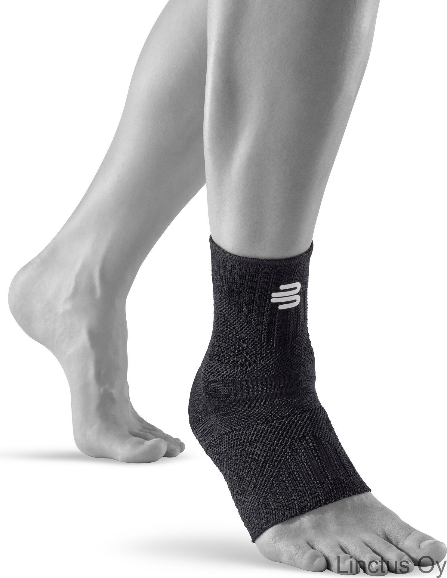 Bauerfeind Sports dynaaminen nilkkatuki All-black