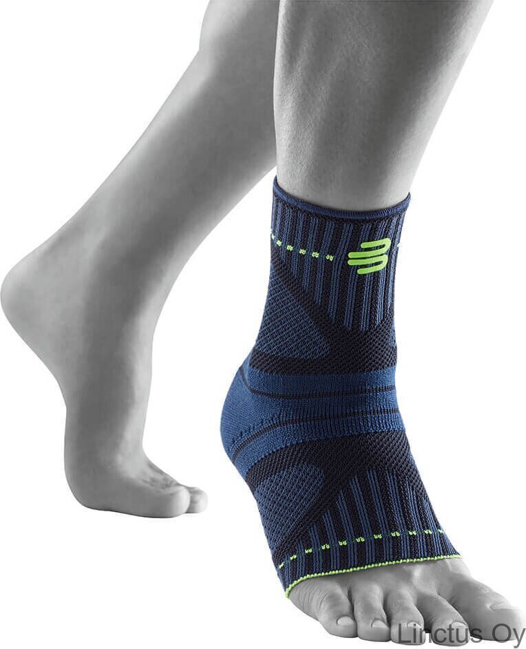 Bauerfeind Sports dynaaminen nilkkatuki Black