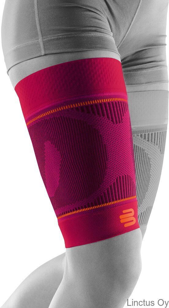 Bauerfeind Sports kompressio reisituki Pinkki