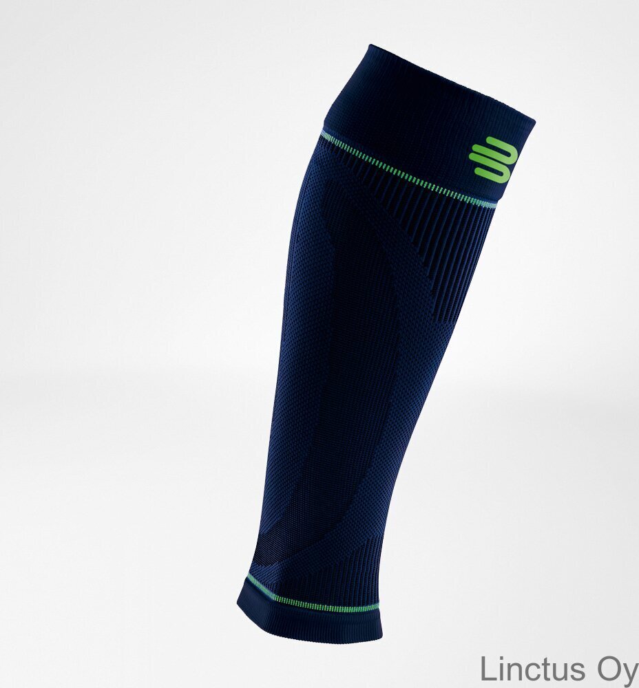 Bauerfeind Sports pohkeen kompressiotuki Navy