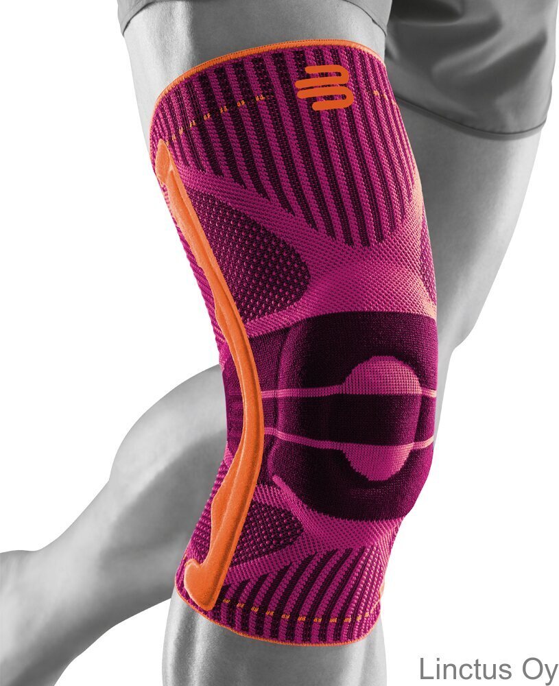 Bauerfeind Sports polvituki Pink