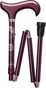 Gastrock Kävelykeppi taitettava Punainen