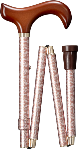 Gastrock Kävelykeppi taitettava Roosa