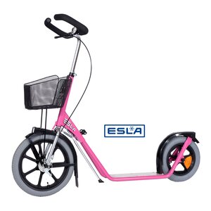 ESLA potkulauta hybriditangolla ja ilmakumirenkailla