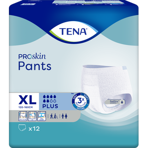 TENA Pants plus XL pussi 12 kpl