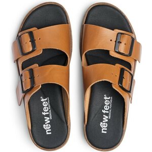 New Feet naisten sandaalit kahdella soljella
