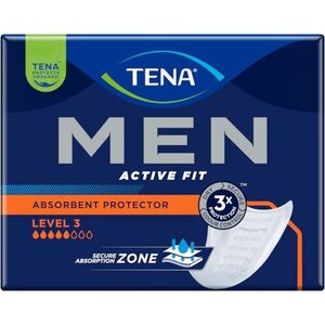 TENA for men level 3 pussi 16 kpl