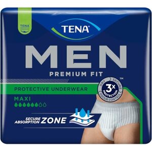 TENA for men PREMIUM FIT protective underwear (level 4) laatikko 40-48 kpl