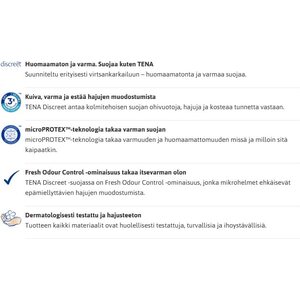 TENA Discreet ultra mini - laatikko 280 kpl