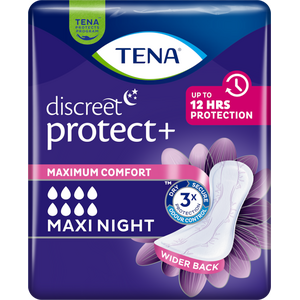 TENA Discreet Protect+ Maxi night laatikko 48 kpl