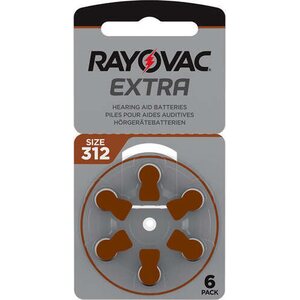 Rayovac 312 paristot 8 kpl kiekko