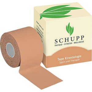 SCHUPP kinesioteippi, neutral, rulla 5 m x 5 cm