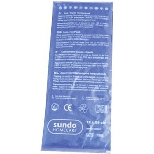 Kylmä/lämpöpakkaus, frotee -pinnalla 21x38 cm