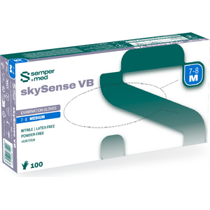 Sempermed SkySense VB Nitrile L-koko 200 kpl