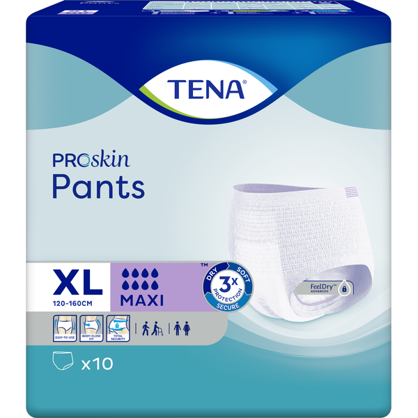 TENA Pants maxi XL pussi 10 kpl