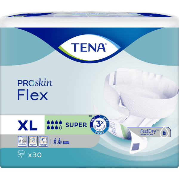 TENA Flex super XL pussi 30 kpl