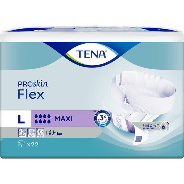 TENA Flex maxi L pussi 22 kpl