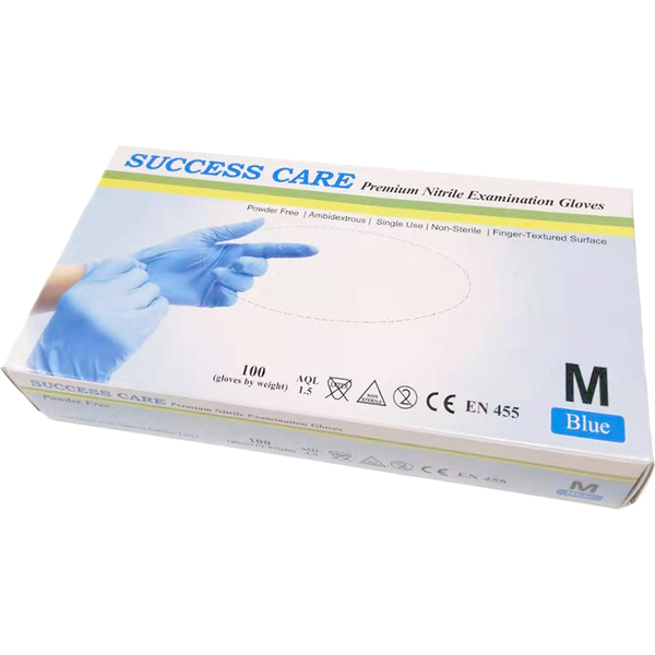 Nitriilikäsineet Success Care M-koko - 100 kpl laatikko